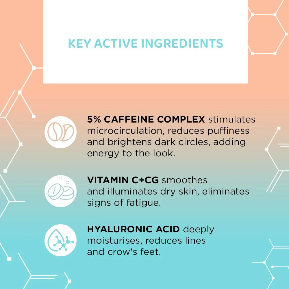 Serum Shot 5% caffeine complex invigorating treatment for skin around eyes - Image 5