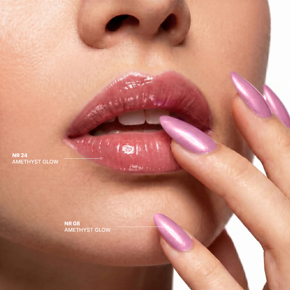 Amethyst Glow Lips & Nails Combo Set - Image 3