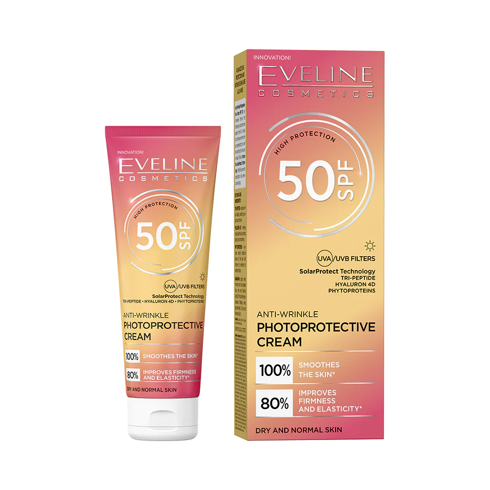Anti-wrinkle photoprotective cream SPF 50