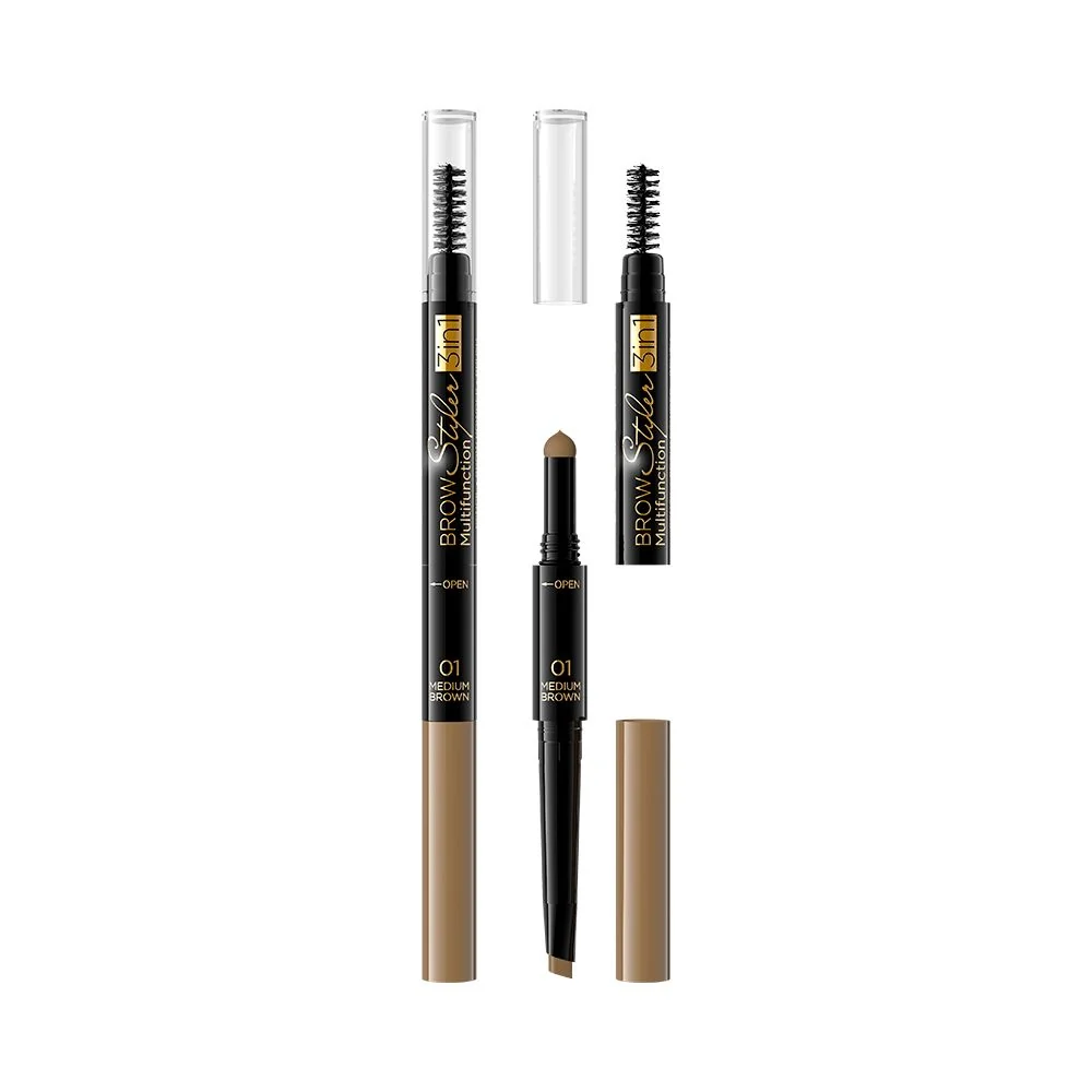 Eyebrow pencil with sponge and brush 3in1 - Image 4