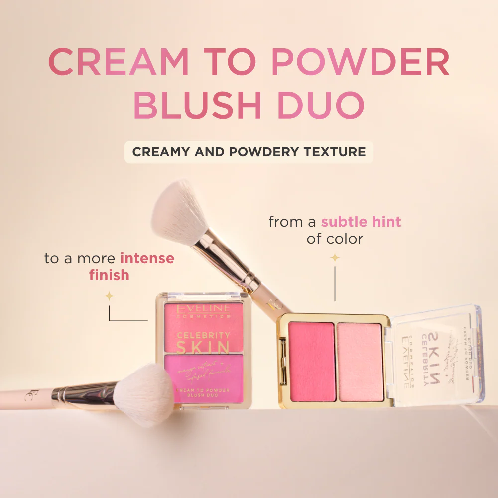 Cream-to-powder blush duo - Image 2
