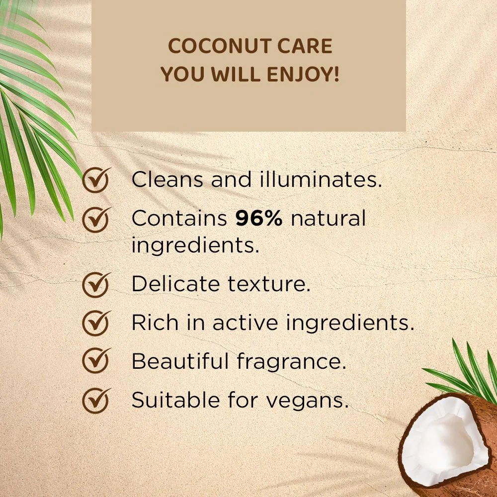 Delicate coconut cleansing foam - Image 3