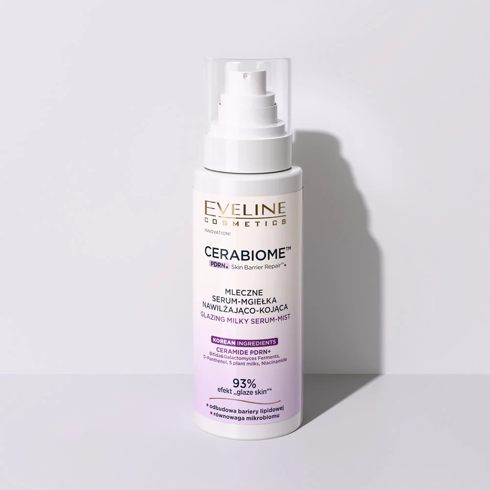 Glazing milky serum-mist