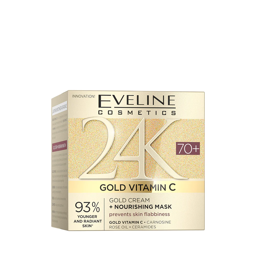 Gold cream–nourishing mask 70+
