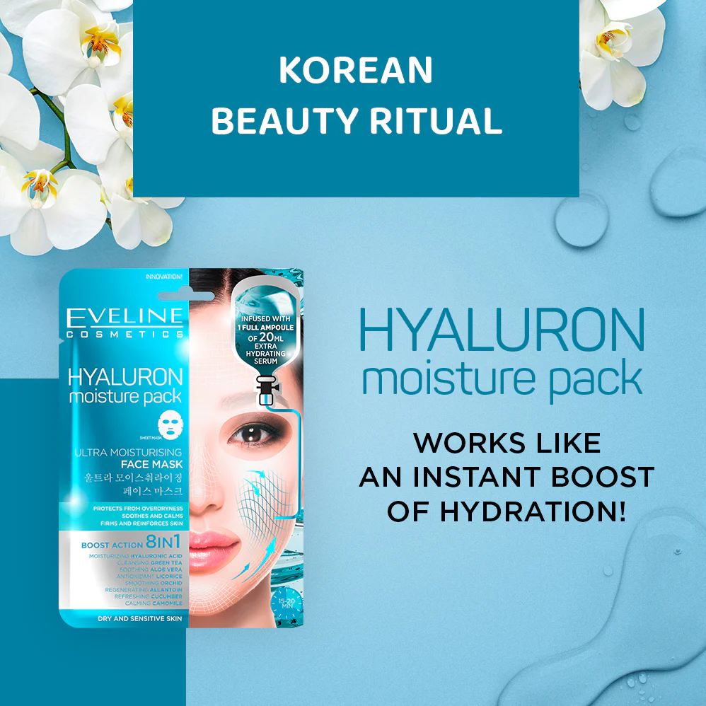 Hyaluron ultra moisturizing face sheet mask - Image 2