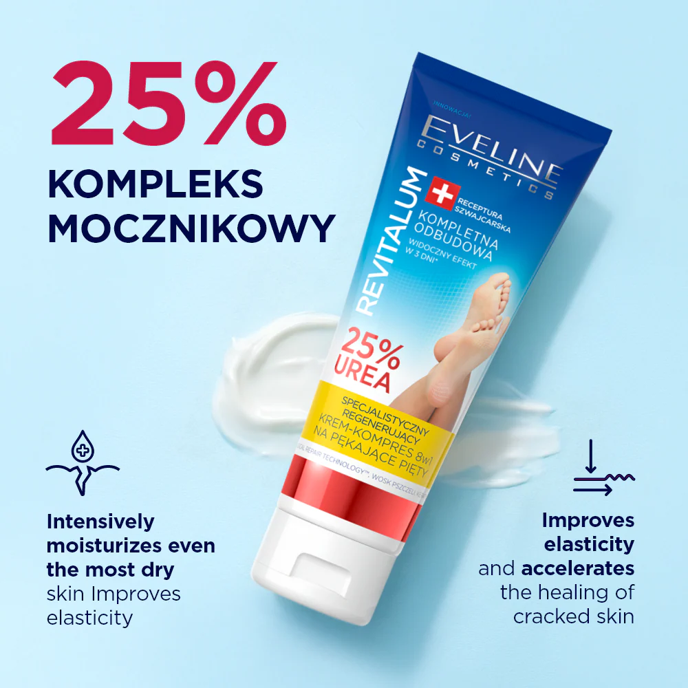 Intensely regenerating cream-compress for cracking heel with 25% urea - Image 3