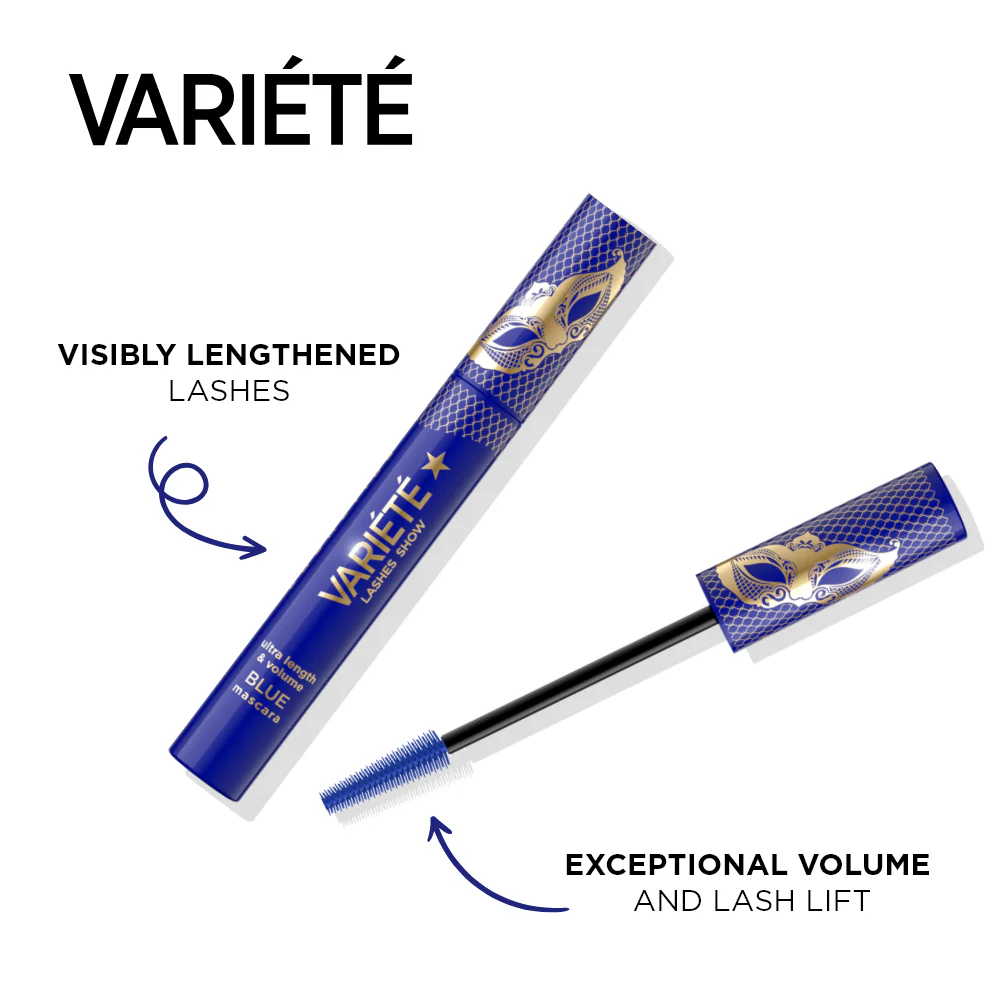 Lengthening and thickening mascara, blue - Image 2