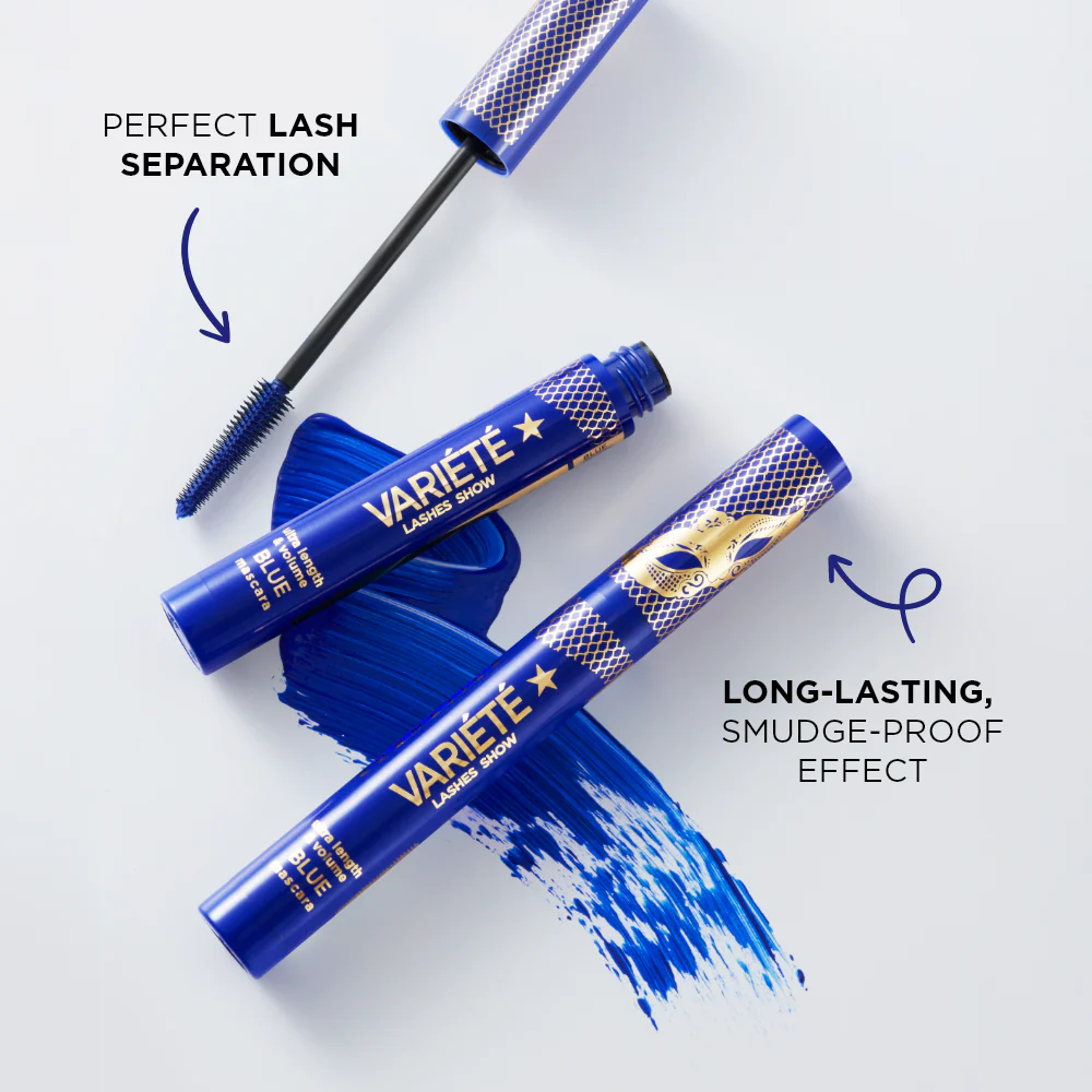 Lengthening and thickening mascara, blue - Image 3