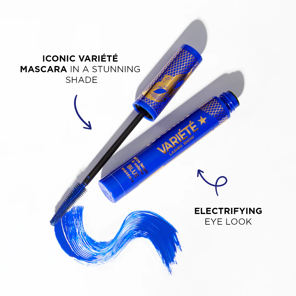 Lengthening and thickening mascara, blue - Image 6