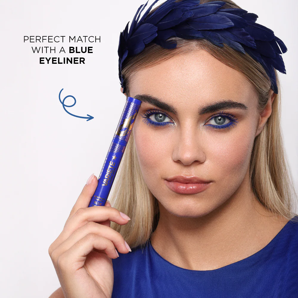 Lengthening and thickening mascara, blue - Image 7