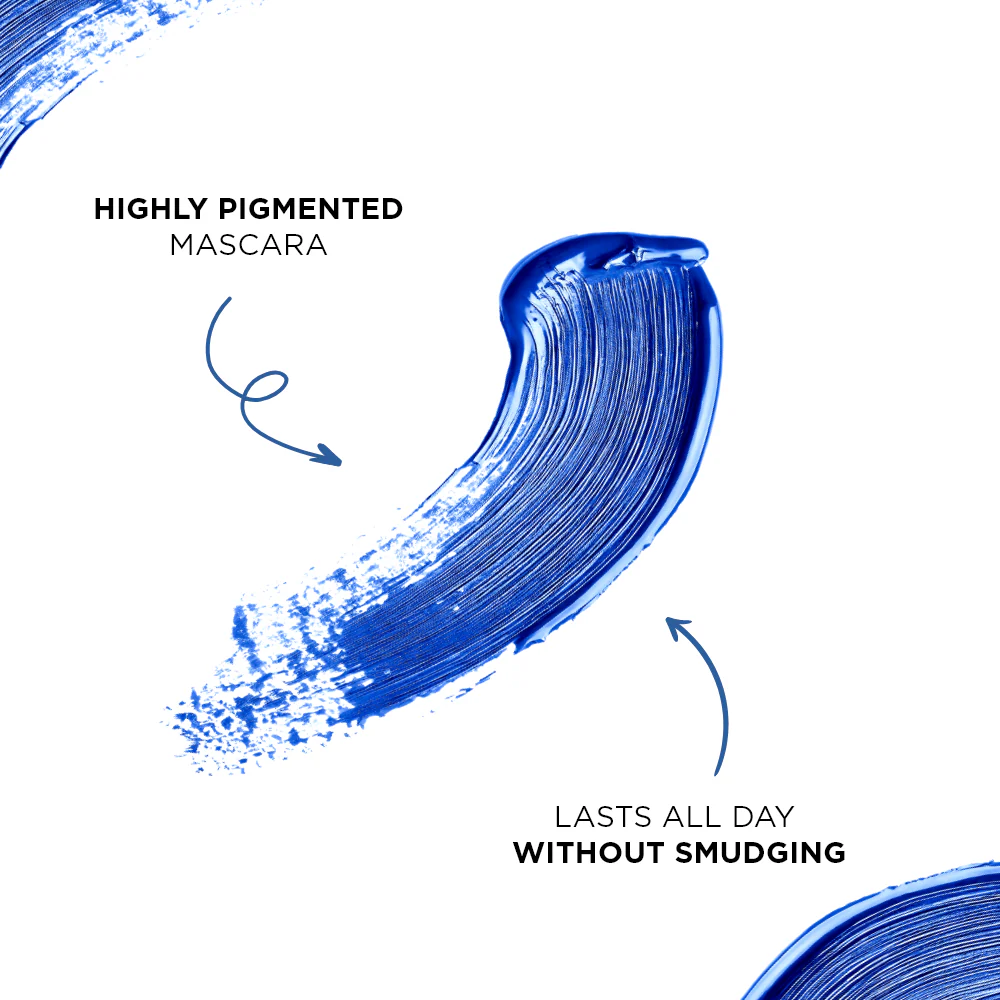 Lengthening and thickening mascara, blue - Image 8