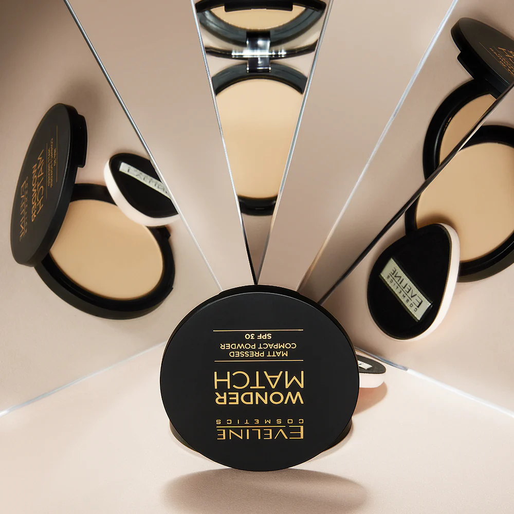 Matt pressed compact powder with SPF 30 - Image 3