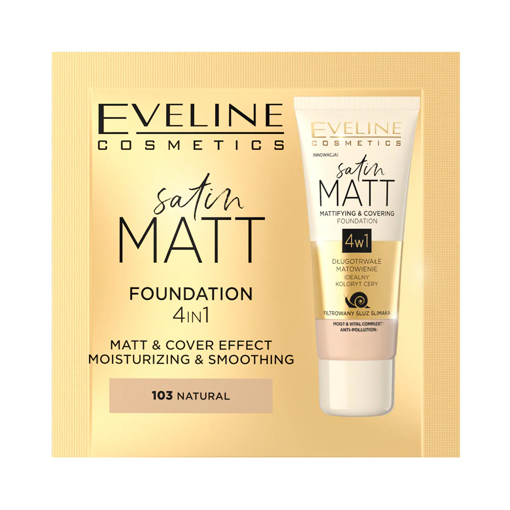 Mattifying & covering foundation, travel size - Image 6
