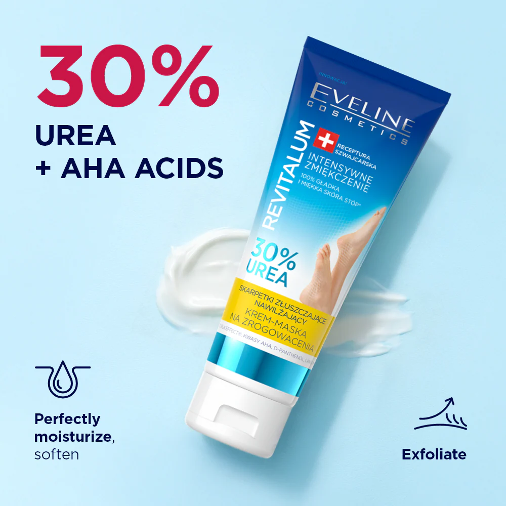 Moisturizing and exfoliating cream-mask against calluses with 30% urea - Image 3