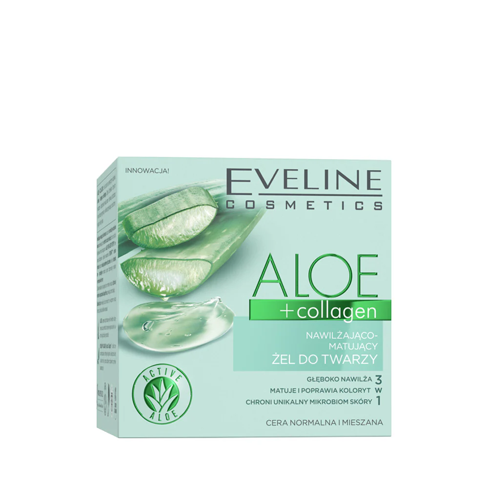 Moisturizing & mattifying face gel
