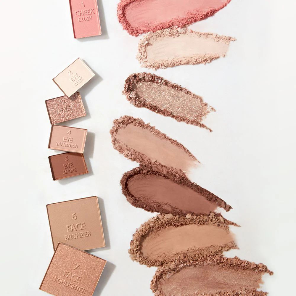 Multifunctional palette for face contouring and eye makeup - Image 5
