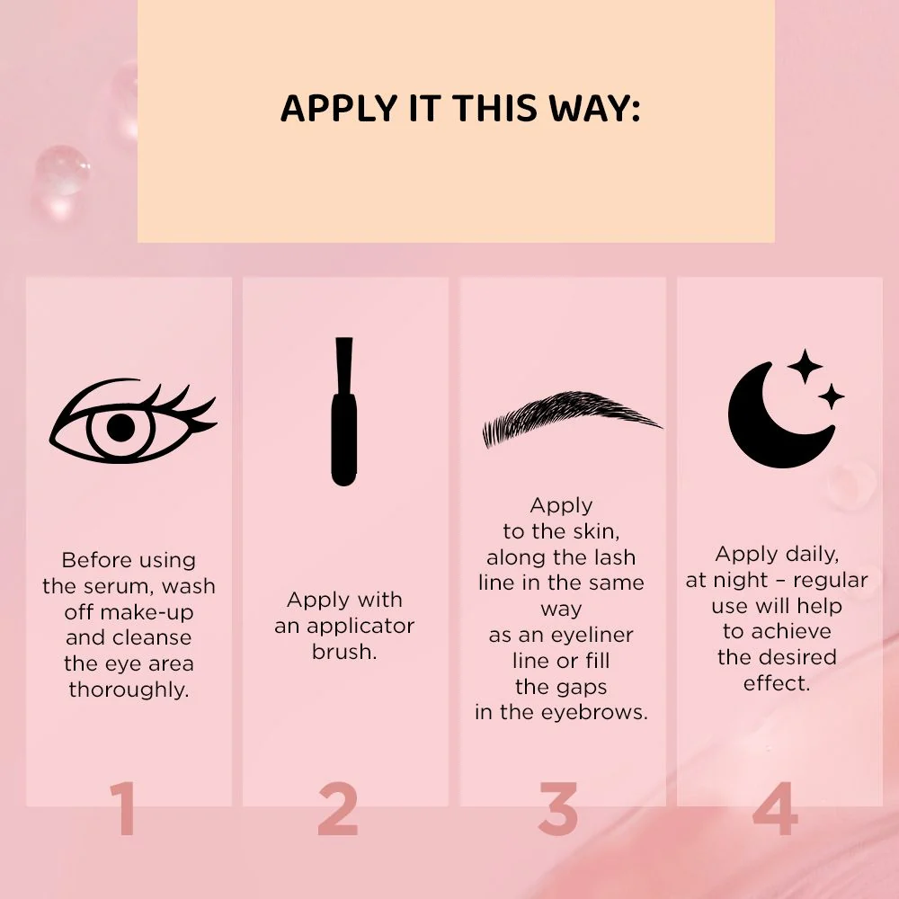 Multipeptide serum for eyelash and eyebrow growth - Image 5