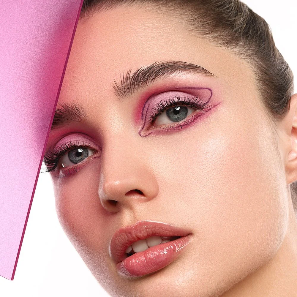Neon Pink palette of 9 eyeshadows - Image 6