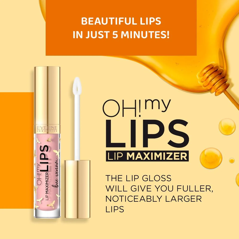 Plumping Lip Gloss with hyaluronic acid and bee venom - Image 3