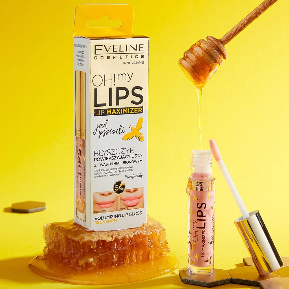 Plumping Lip Gloss with hyaluronic acid and bee venom - Image 6