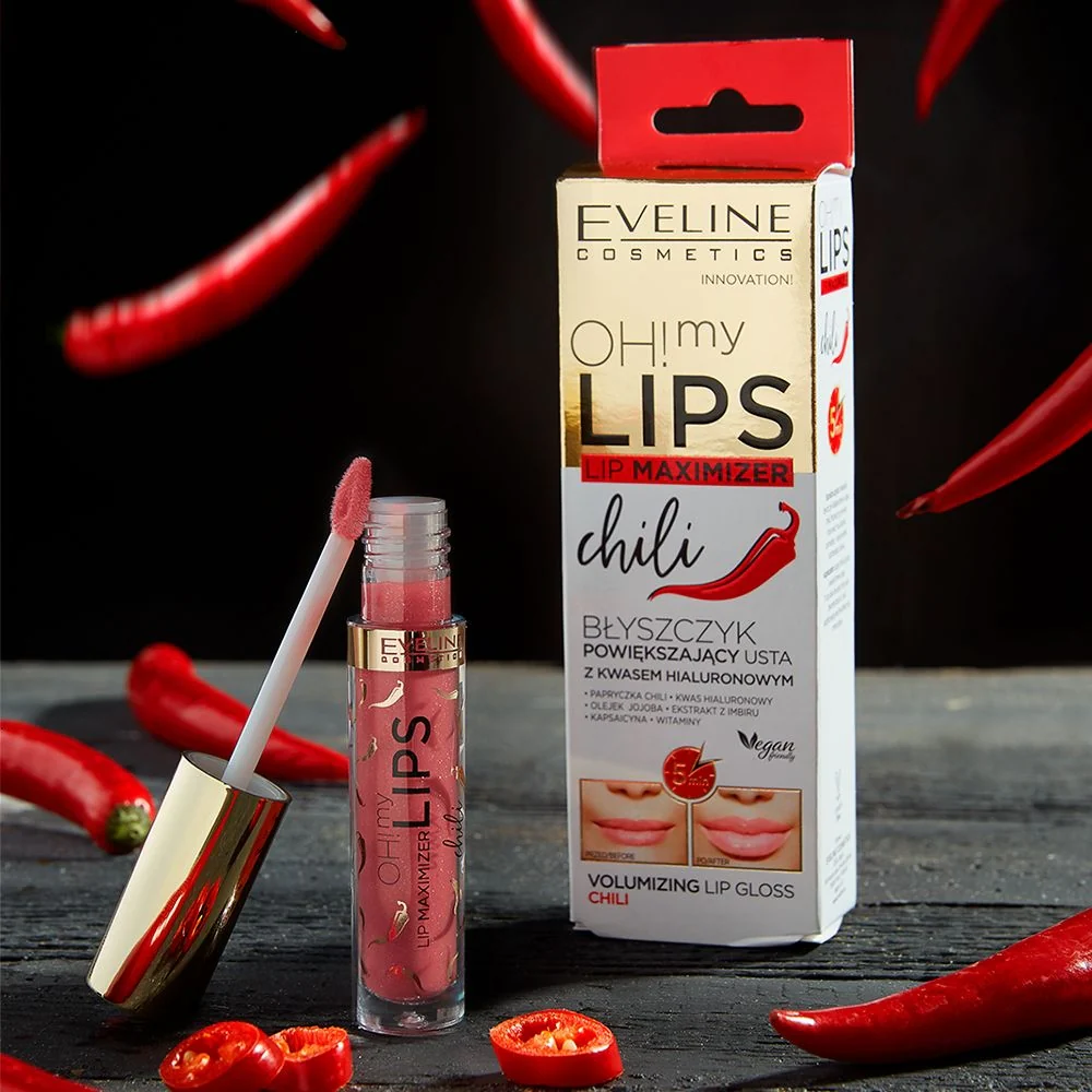 Plumping Lip Gloss with with hyaluronic acid and chili - Image 6