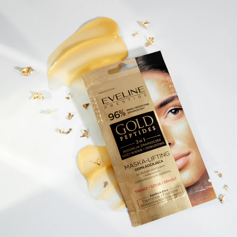 Rejuvenating lifting mask with Gold Peptide and Collagen - Image 2