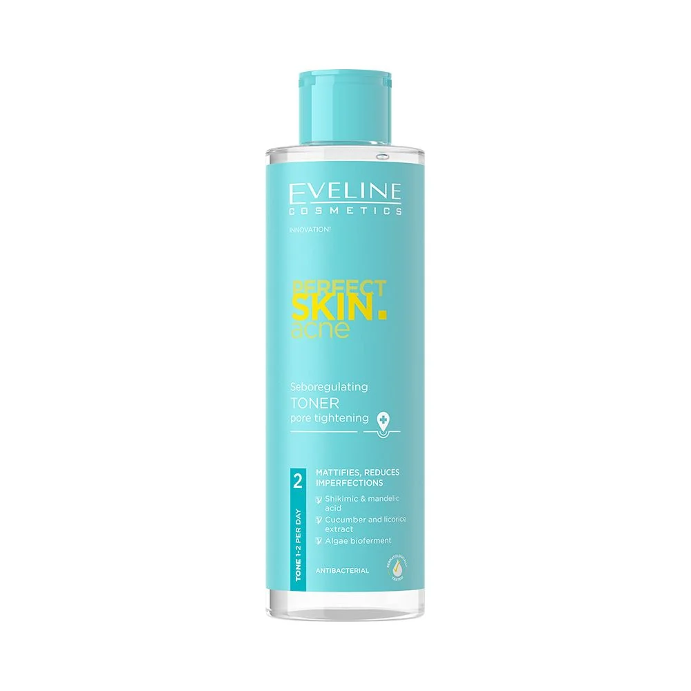 Seboregulating and pore tightening toner