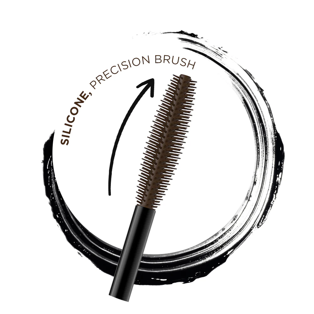 Thickening and lengthening mascara, brown - Image 4
