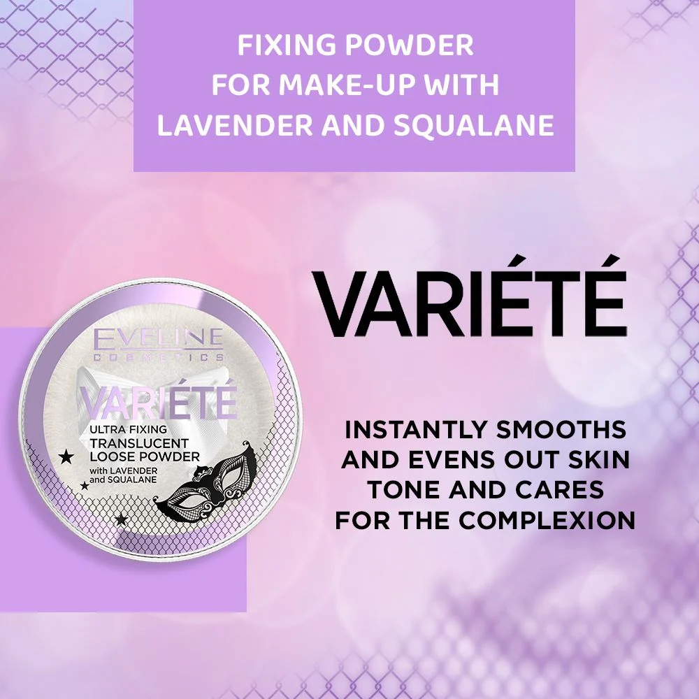 Ultra fixing transparent loose powder with lavender and squalane - Image 2