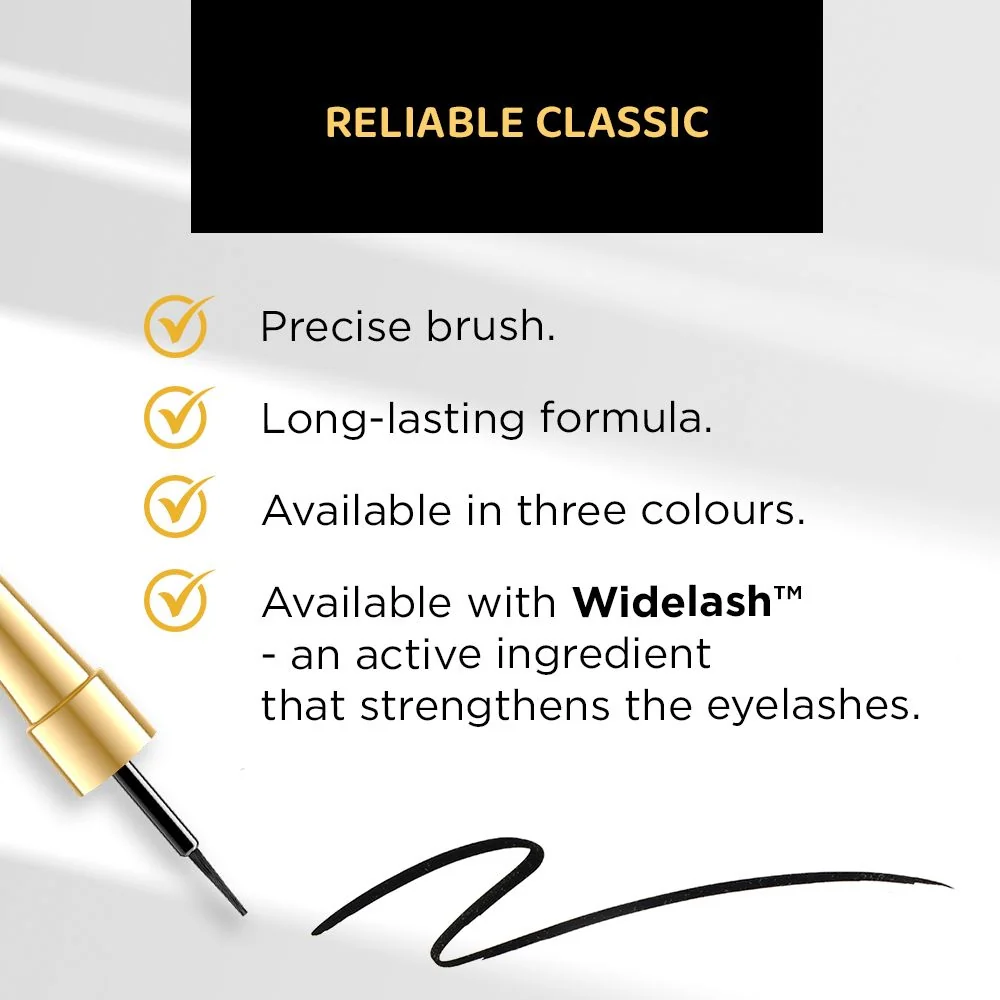 Ultra-precise liquid eyeliner in Inkwell - Image 5
